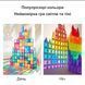 Магнітний конструктор Кольорові плитки, 60 деталей CT1210 фото 5
