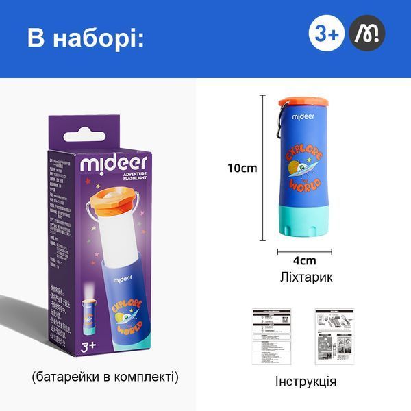 Пригодницький ліхтарик - Міжзоряна експедиція MD1530 фото