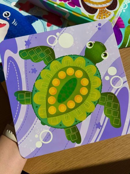 Стикеровая мозаика " Ocean Friends Mosaic" TFT2812A фото