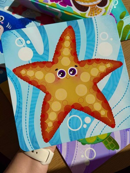 Стикеровая мозаика " Ocean Friends Mosaic" TFT2812A фото