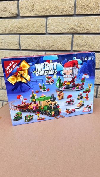 Адвент календар на 12 віконечок '' Merry Christmas"" 578 деталей 8972-1 фото