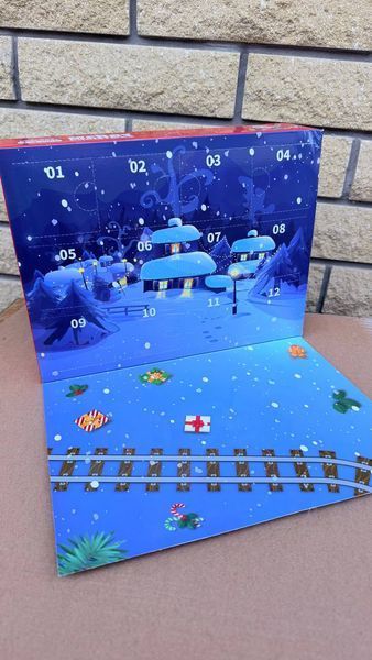 Адвент календар на 12 віконечок '' Merry Christmas"" 578 деталей 8972-1 фото