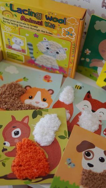 Lacing wool Animal KIt (Хутряна шнурівка) TFT12525 фото