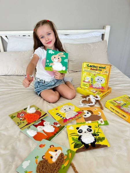 Lacing wool Animal KIt (Хутряна шнурівка) TFT12525 фото