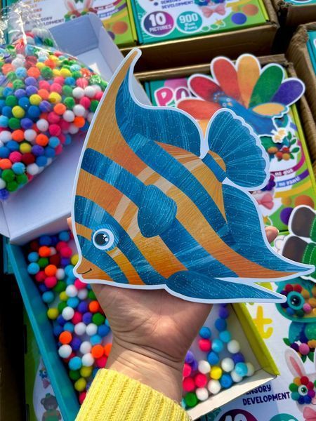Набор для творчества с помпонами Pom Pom Art TFT18725 фото
