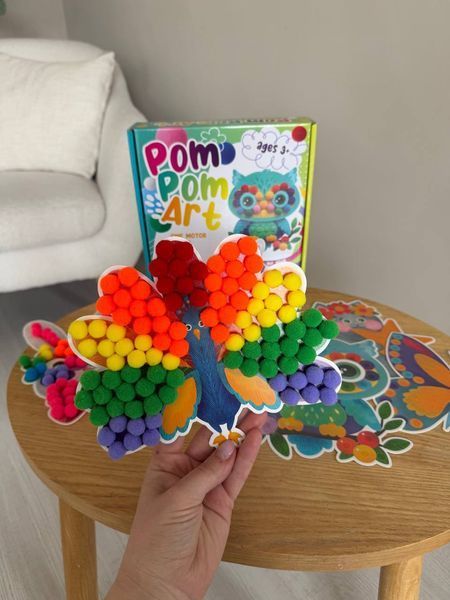 Набор для творчества с помпонами Pom Pom Art TFT18725 фото