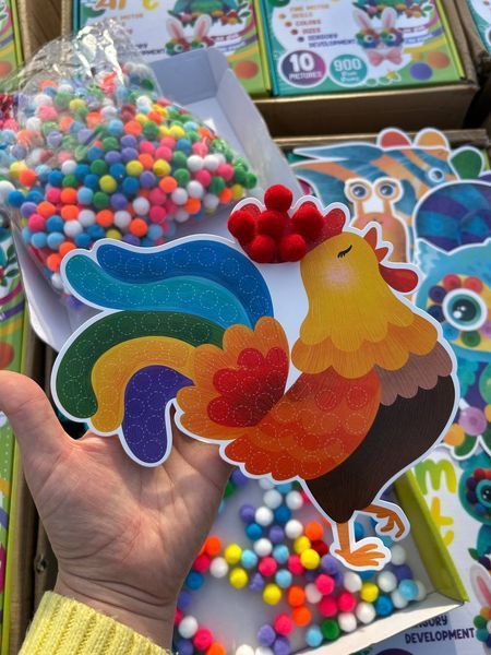 Набор для творчества с помпонами Pom Pom Art TFT18725 фото