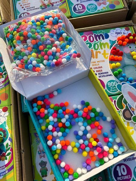 Набор для творчества с помпонами Pom Pom Art TFT18725 фото